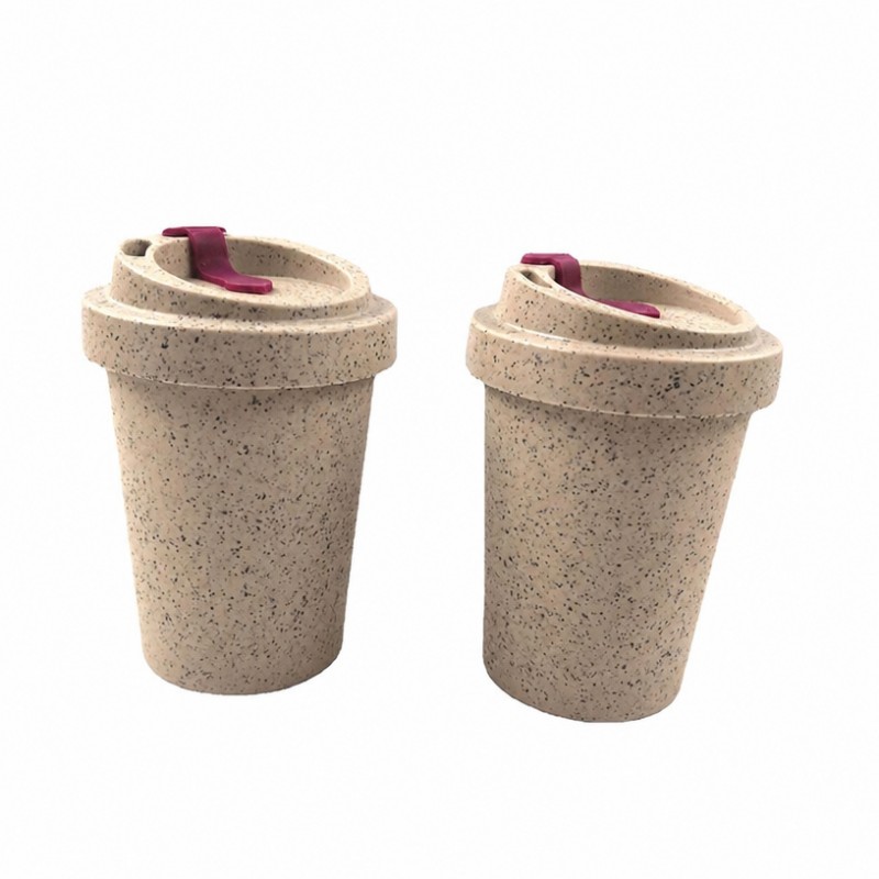 12oz سسٹین ایبل کافی گراؤنڈ دوبارہ قابل استعمال ٹریول کپ